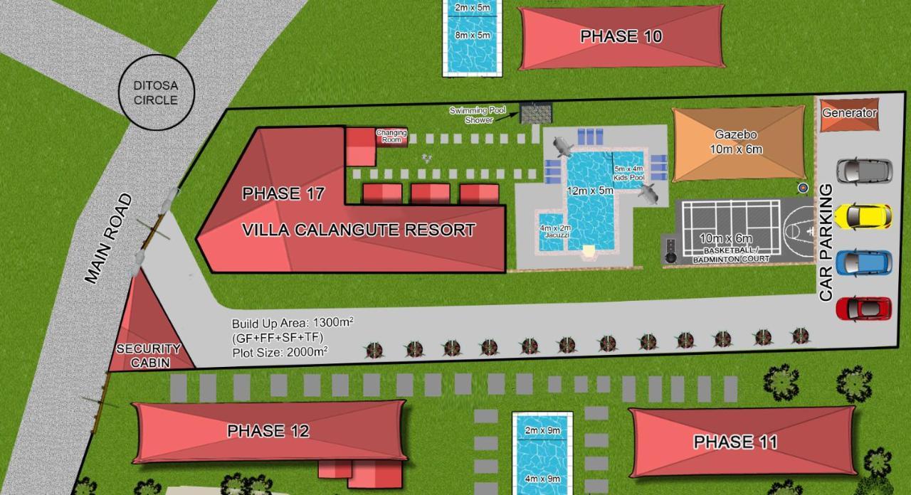 Villa Calangute Phase 11 Esterno foto